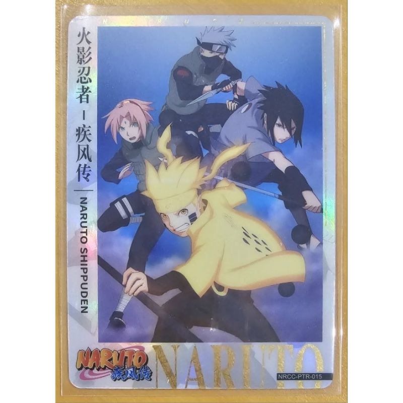 [การ์ดนารุโตะลิขสิทธิ์แท้] ใหม่! NRCC-PTR Naruto card No.001-020 Kayou ชุด Ninja Age