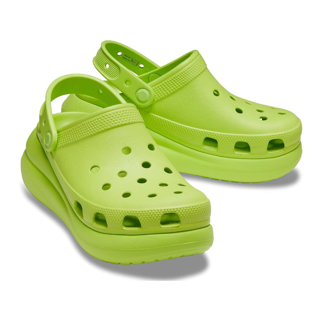 รองเท้าหัวโตรัดส้นผู้หญิง Crocs Crush Clog รองเท้าส้นสูง ส้นตึก เบานิ่มใส่สบาย พร้อมส่งในไท