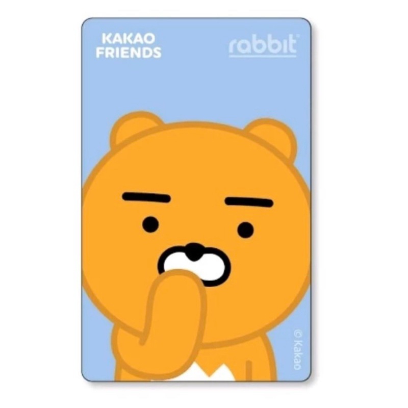 Rabbit Card KaKaofriendsบัตรใหม่Thailand