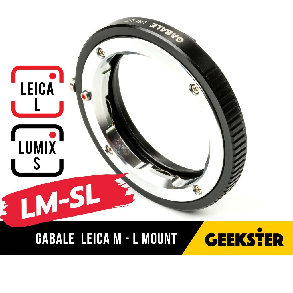 เมาท์แปลง Leica M-SL / Lumix S Leica SL TL GABALE ( LM-SL ) ( Leica M - SL / TL / L Mount Adapter )