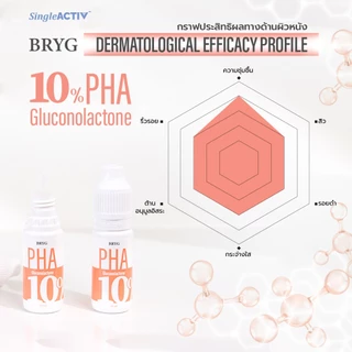 % PHA 10% BRYG บริก เซรั่มพีเอชเอ PHA SERUM ผลัดเซลล์ผิวใหม่ อ่อนโยน GLUCONOLACTONE กลูโคโนแลคโตน