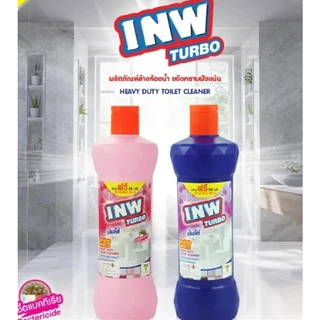 น้ำยาล้างห้องน้ำ Pinto (ปินโต้) ผลิตภัณฑ์ล้างห้องน้ำ INW Turbo สูตรฆ่าเชื้อแบคทีเรีย และเชื้อรา 500 มล.