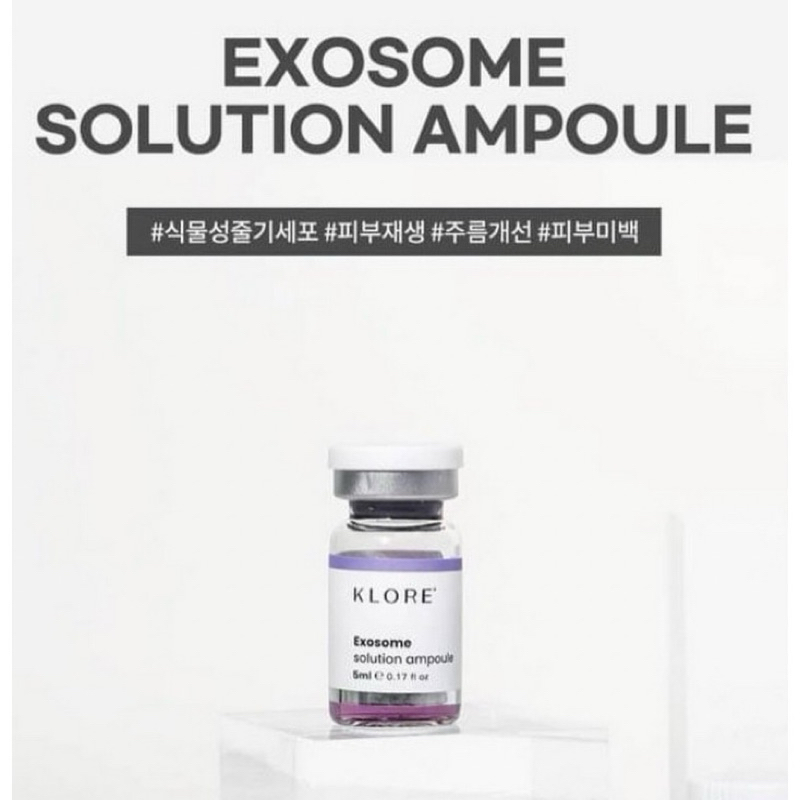 🌟 KLORE Exosome Skin Booster เซรั่มเข้มข้น 1 ขวด 5ml