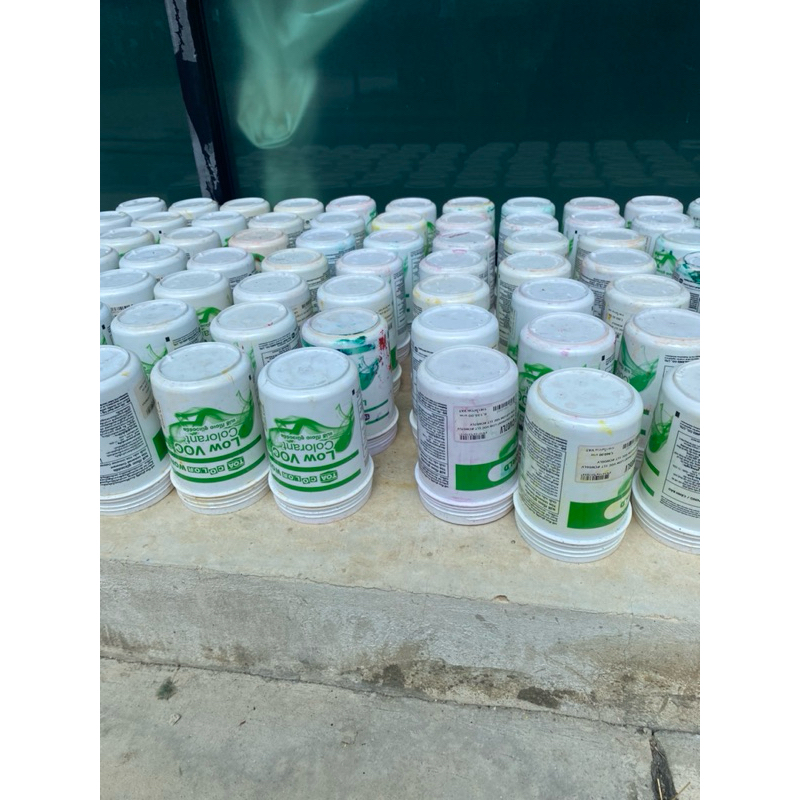 กระป๋องเปล่า ของแม่สีTOA แม่สีผสมเครื่องผสมสี TOA (Low VOC Colorant) ขนาด 1 ลิตร