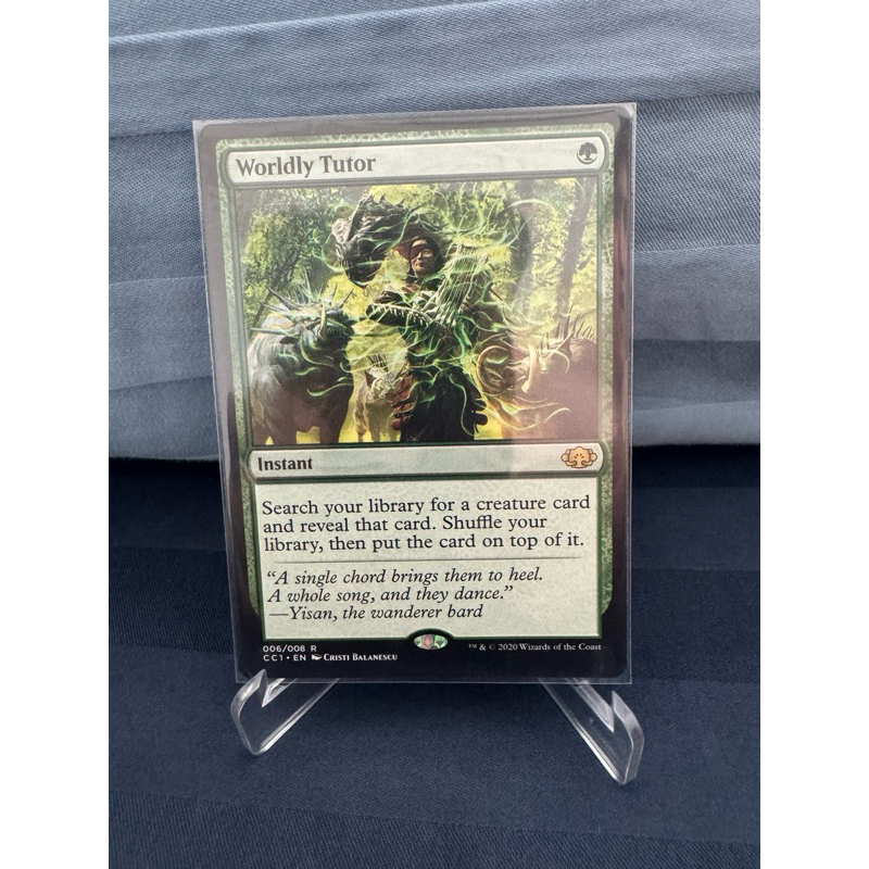 MTG Commander Collection: Green: Worldly Tutor