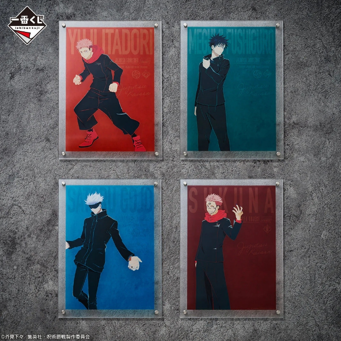 Jujutsu Kaisen Ichiban Kuji Shibuya Incident Arc -One- Clear Poster ​โปสเตอร์พลาสติกแบบใส ของใหม่ในซีน