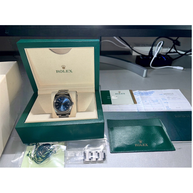 36mm Rolex Oyster Perpetual in full Stainless Steel นัดรับบางนา