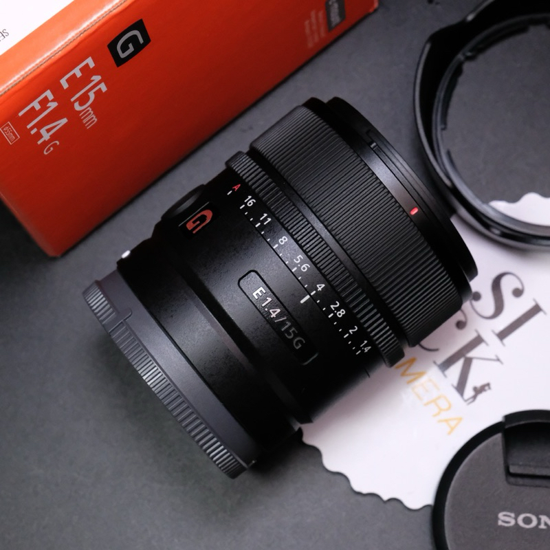 SONY E 15mm f1.4 G (มือสอง)