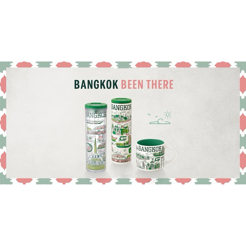 Starbucks Bangkok Been There สตาร์บัคส์คอลเลคชั่น  Bangkok Been There ของแท้ 100%