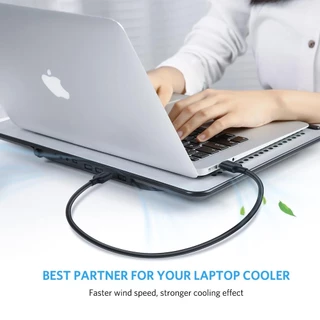 UGREEN รุ่น 10369 Data Cable USB 3.0 Type Male to Cordon Transfer SuperSpeed สายต่อพ่วง USB A Male to USB A Male