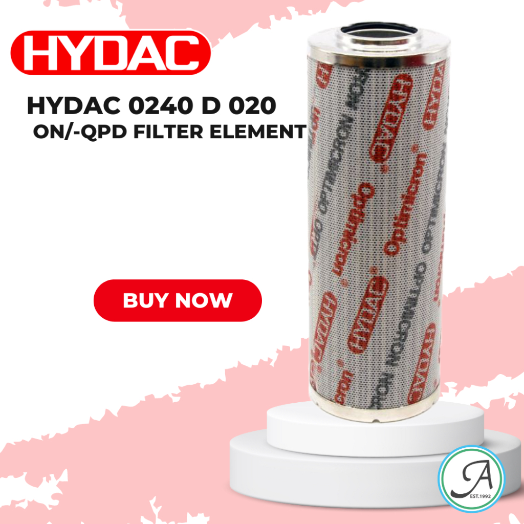 HYDAC 0240 D 020 ON/-QPD FILTER ELEMENT ไส้กรองน้ำมันไฮดรอลิค
