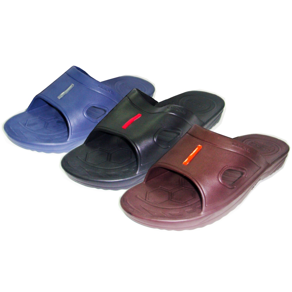 Clicks รุ่น CR-580 รองเท้าแตะชายพื้นเบา หน้ากว้างใส่สบาย