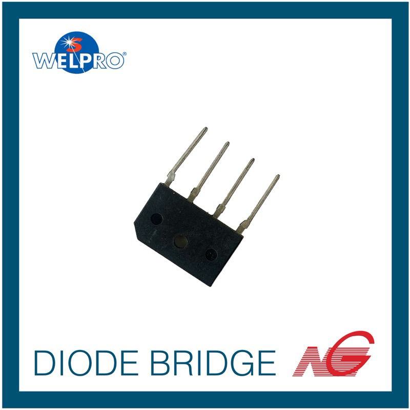WELPRO เวลโปร อุปกรณ์ DIODE BRIDGE D3SBA60 รหัสสินค้า IEWPS0107