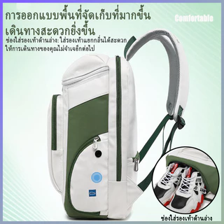 จัดส่งจากกรุงเทพ⚡YONEX แบดมินตันกระเป๋าเป้สะพายหลังกีฬาเทนนิสสำหรับผู้ชายและผู้หญิง