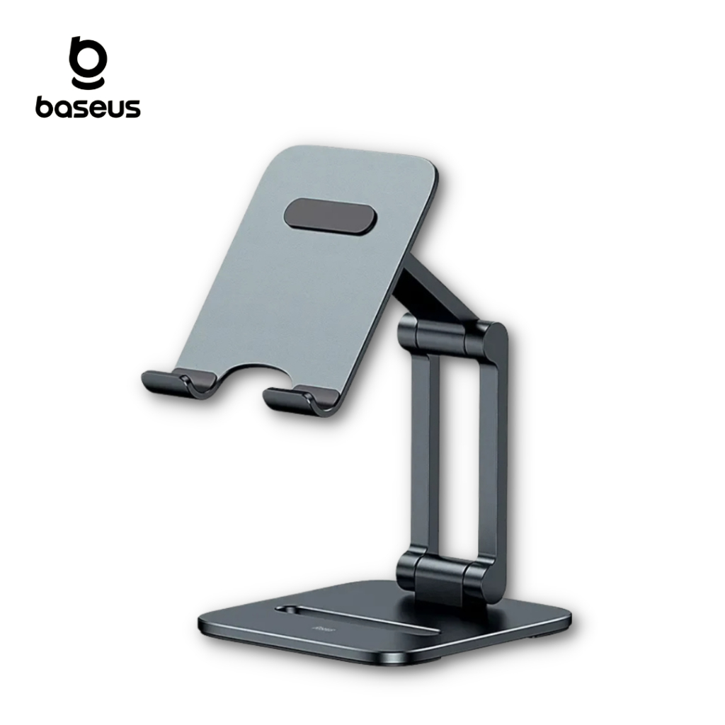 Baseus Desktop Foldable Metal Stand ขาตั่งโทรศัพท์ ปรับระดับได้ แข็งแรง โทรศัพท์มือถือ ขาตั้งโทรศัพท์มือถือ