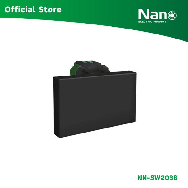 NANO สวิตซ์ 2 ทาง ขนาด 3 ช่อง Classic series (1 ชิ้น/กล่อง ) รุ่น NN-SW203