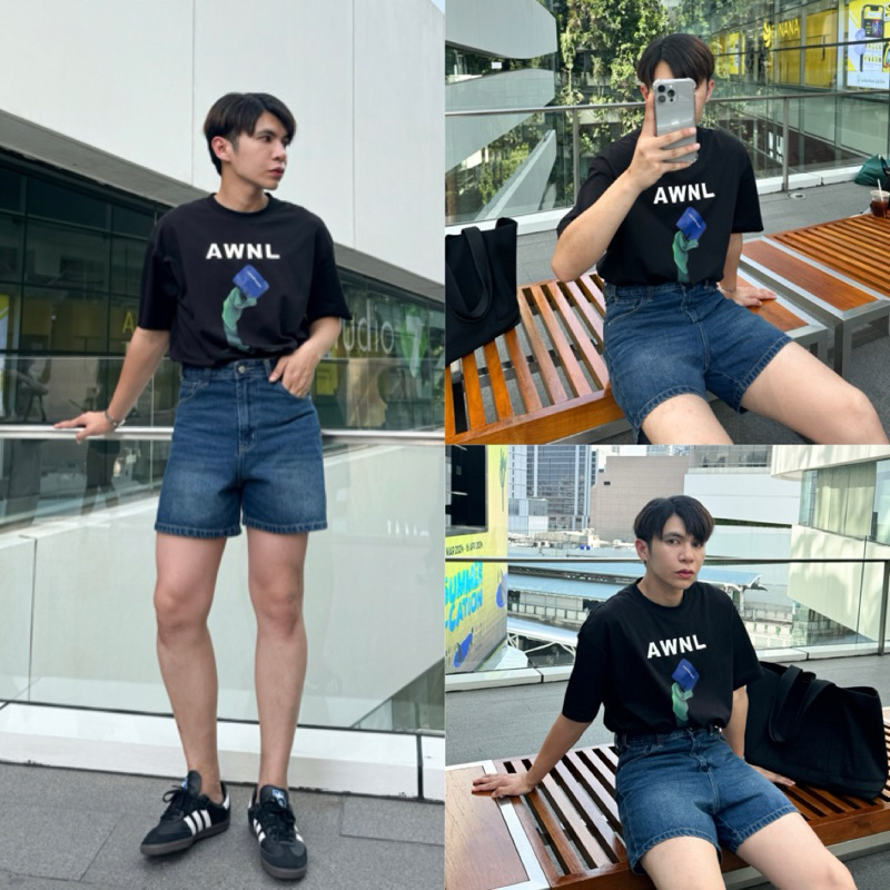 SAMOON.1st shorts Jeans รุ่น S999 กางเกงยีนส์ขาสั้น เอวสูง