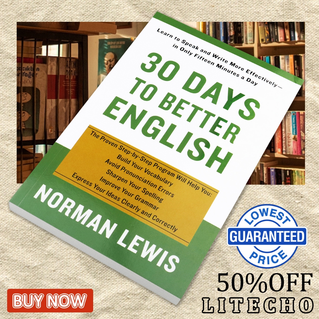 【English Book】30 Days Improve English Skills Thirty to Better Classic Learning Book