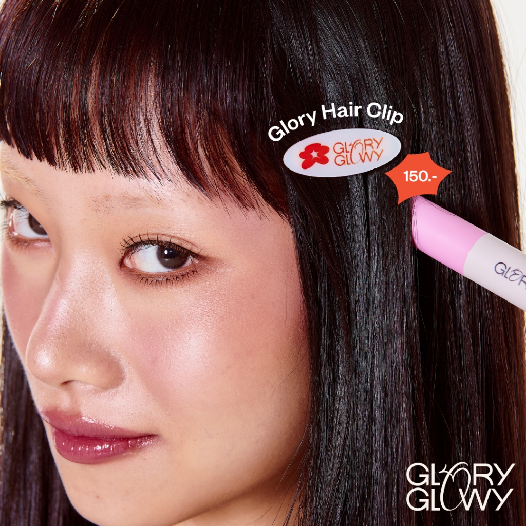 GLORYGLOWY GLORY HAIR CLIP - กิ๊บติดผมลายดอกกลอรี่