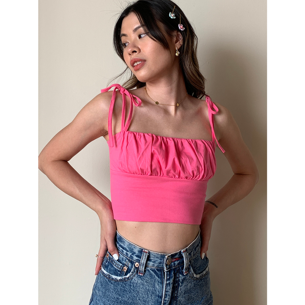 Mellow Everyday - Betty Top เสื้อสายเดี่ยว ผูกไหล่