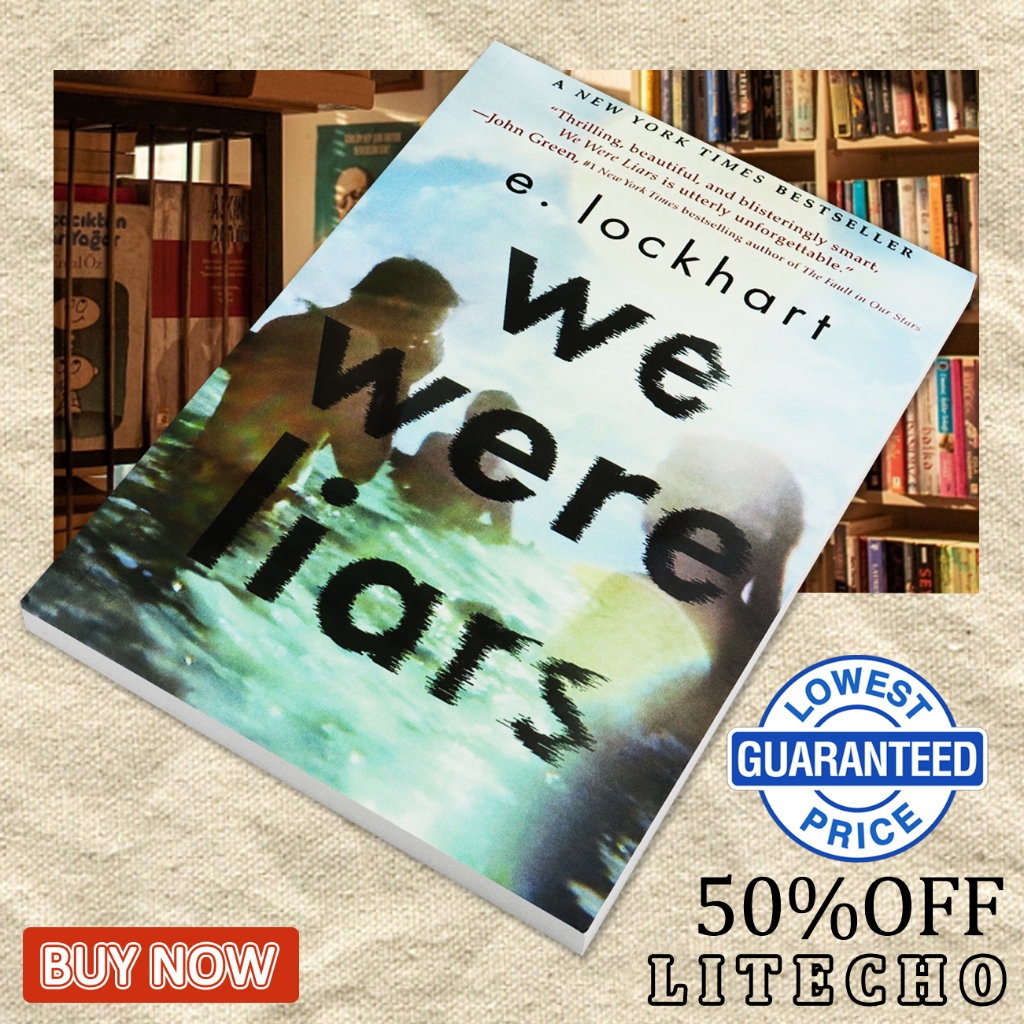 【English Book】We Were Liars by E. Lockhart Novels about emotions and feelings for teenagers
