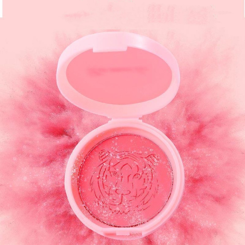 บลัชออนปัดแก้ม เนื้อฝุ่น ประกายมุก สีแดงธรรมชาติ สําหรับผู้หญิง5186