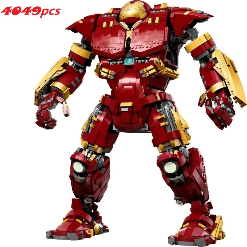 Compatible LEGO 1：1ของขวัญ Marvel Hulkbuster ไอรอนแมน/ 4049ชิ้น