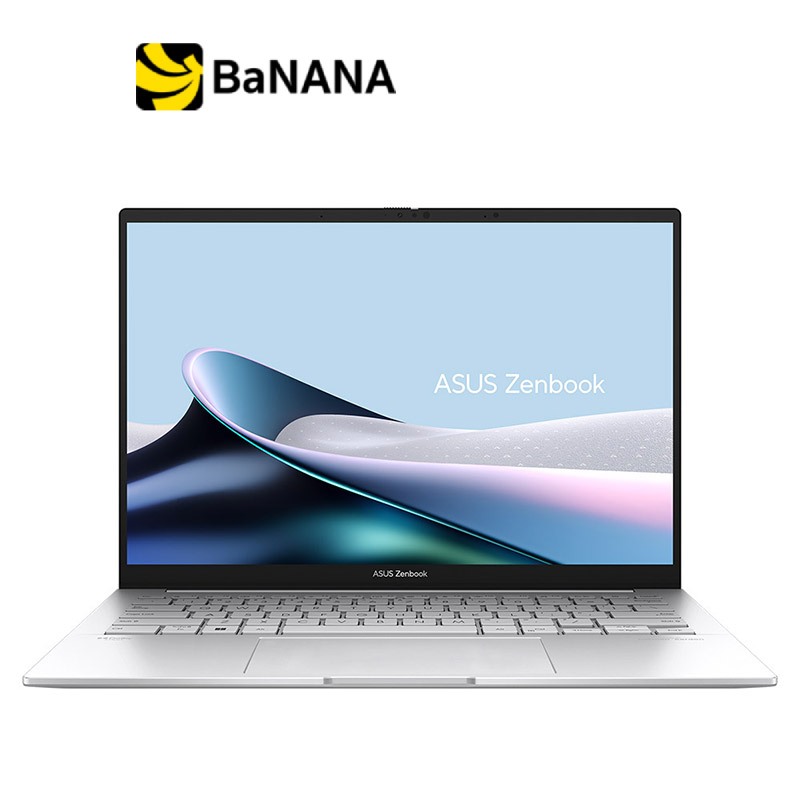 โน๊ตบุ๊ค Asus Zenbook 14 OLED UX3405MA-PP533WS Foggy Silver by Banana IT