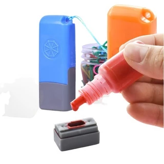 หมึกเติมตรายางแฟลช Flash rubber stamp refill ink ขนาด10ml. น้ำหมึกปั๊มกระดาษเท่านั้น สินค้าพร้อมส่ง