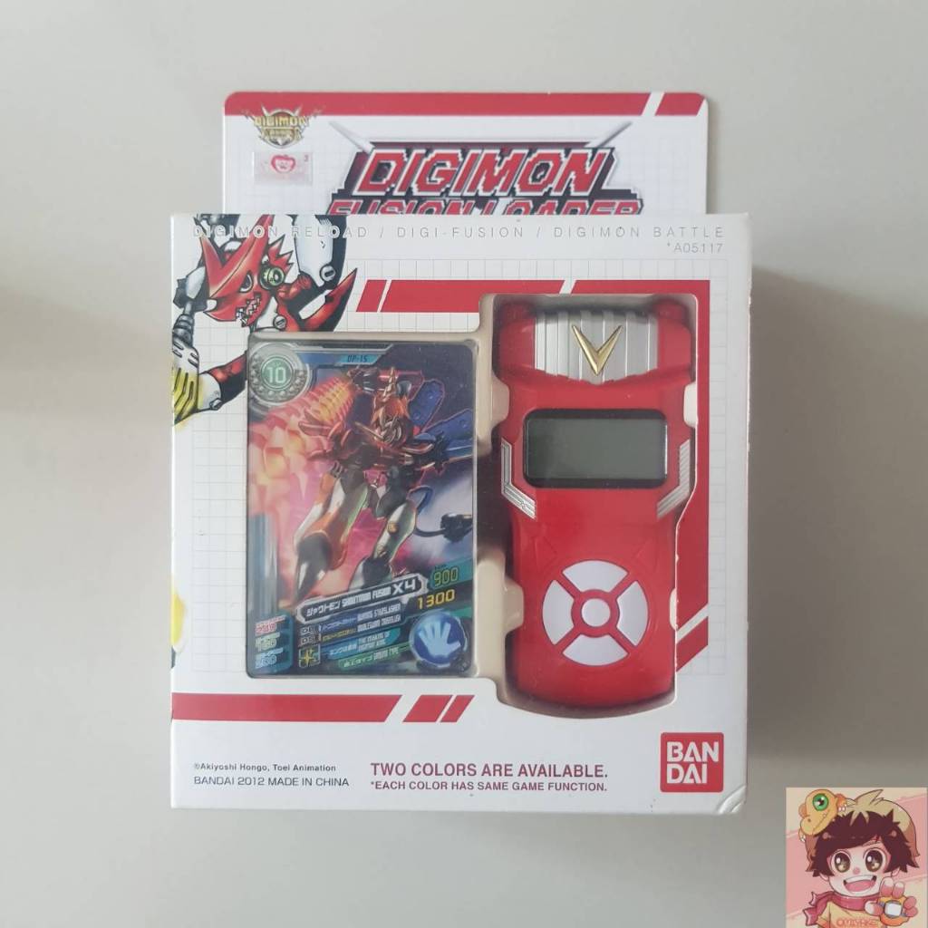 Digimon Xros Wars - Digimon Fusion Loader Xros Heart Side Red VER.[BANDAI]ดิจิมอนครอสวอร์ส ดิจิครอส 