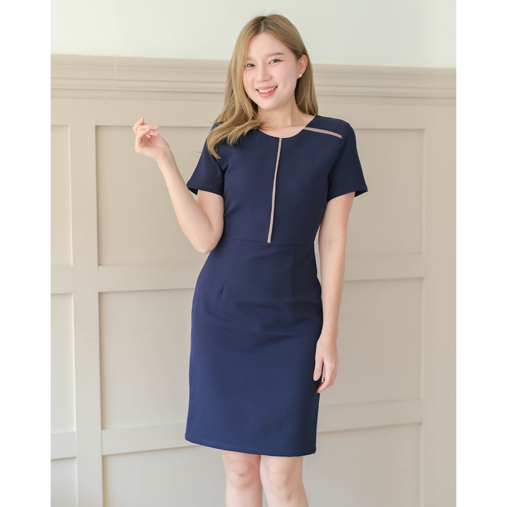เดรสยาวสำหรับสาวตัวสูง170++ รุ่น Renren dress - CRAYONBRAND