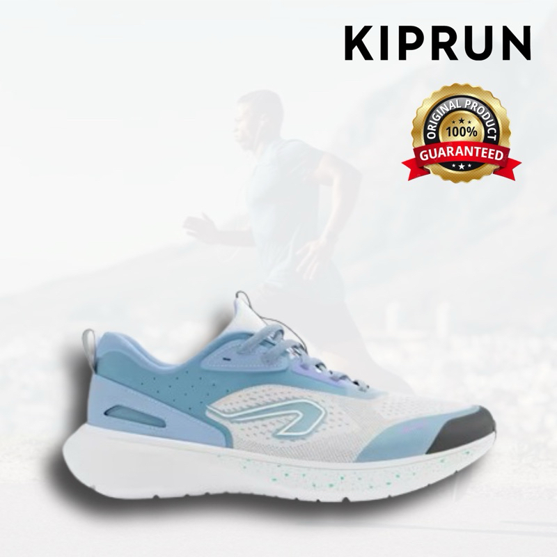 รองเท้าวิ่งสำหรับผู้ชาย รุ่น JOGFLOW 190.1 (สีขาว/ฟ้า) KIPRUN