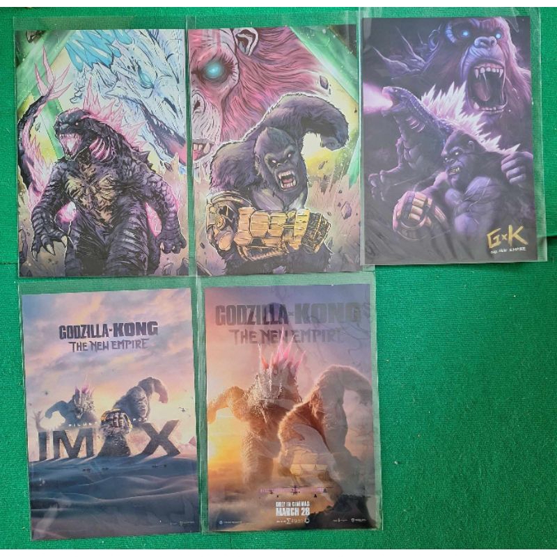 โปสเตอร์ IMAX Poster Godzilla x Kong The New Empire ก็อดซิลล่า ปะทะ คอง 2 แท้จาก Major - SF ก็อตซิลล่า ภาค2 คิงคอง