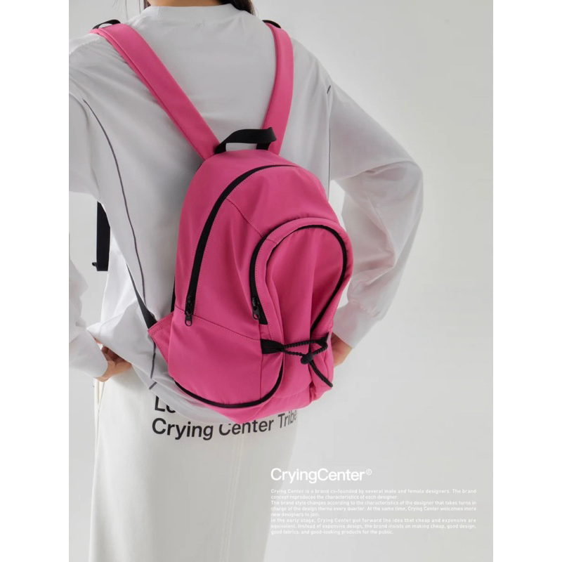 (พร้อมส่ง) crying center - barbie pink snail backpack *ลิขสิทธิ์แท้*