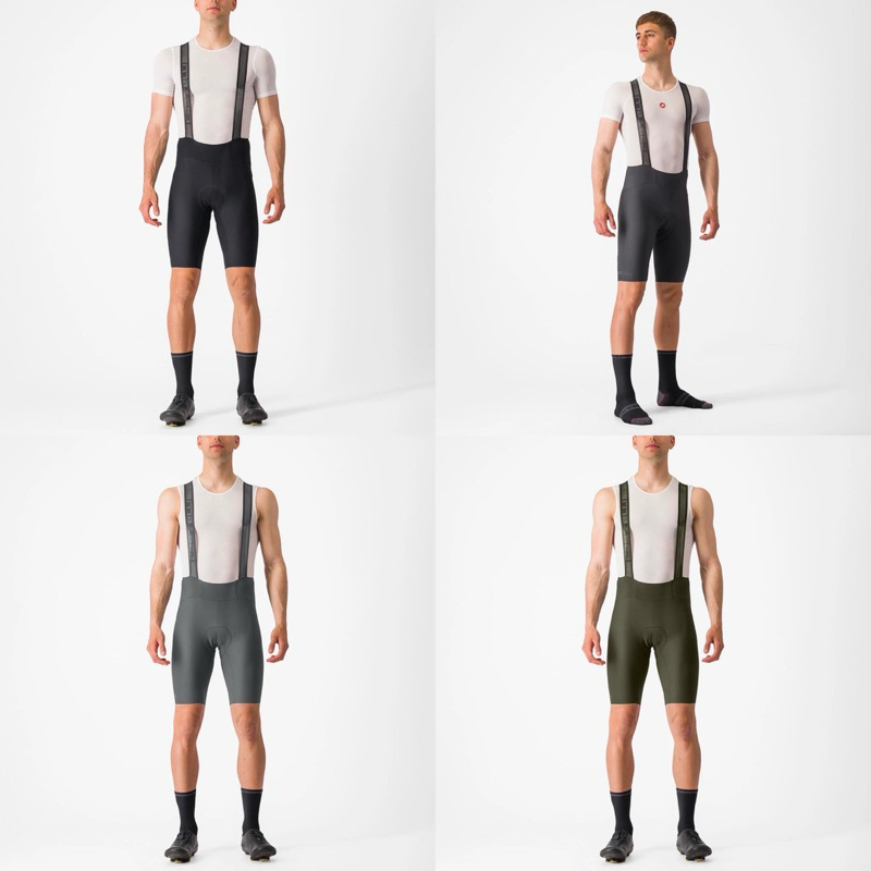 กางเกงเอี๊ยมขาสั้น Castelli Espresso Bibshort ของแท้