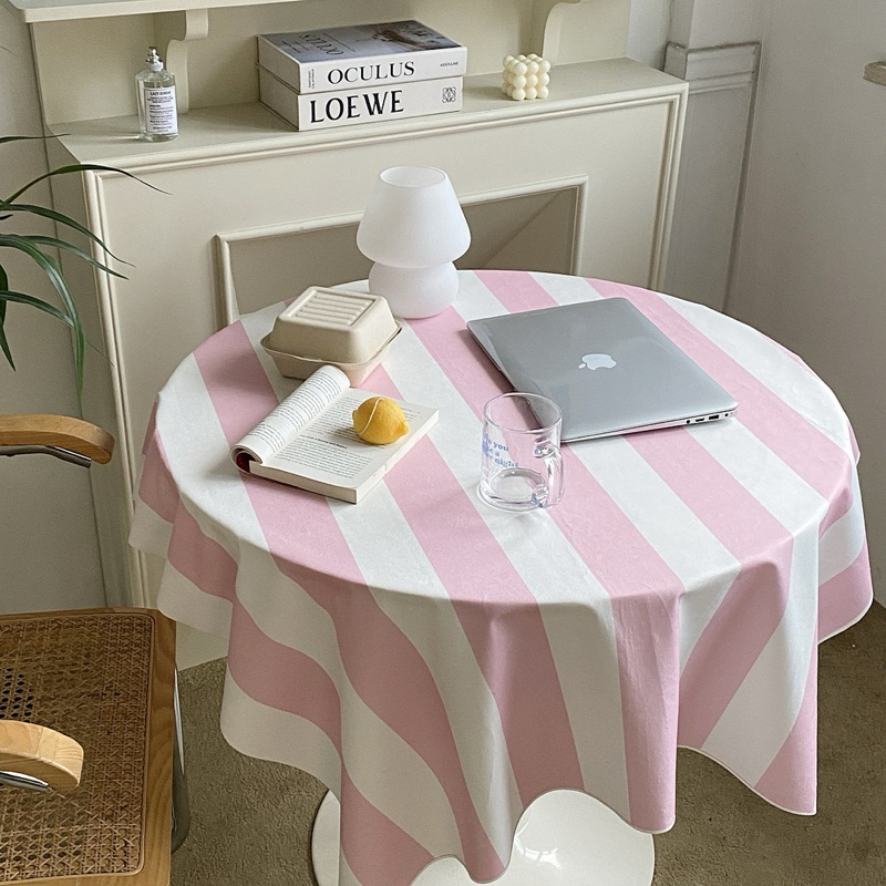 แนะนำ ผ้าม่าน ผ้าม่านปังประตู ลายทาง รุ่น sweet pink & baby blue ขนาด 100x150 cm. ราวและตัวหนีบขายแยก ราคาพิเศษ มีเก็บเงินปลายทาง