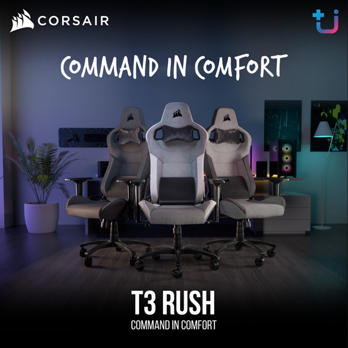 CORSAIR T3 RUSH gaming chair