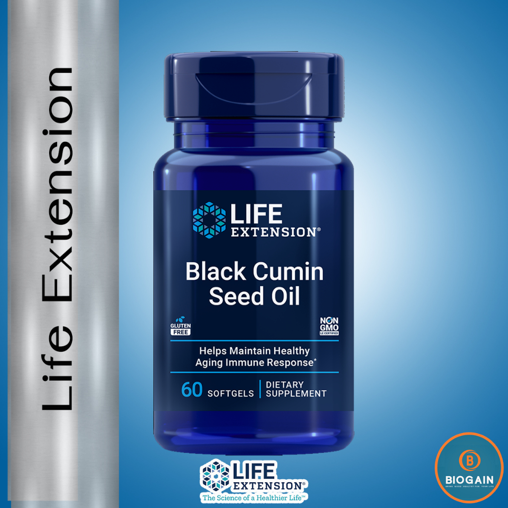 Life Extension Black Cumin Seed Oil / 60 Softgels