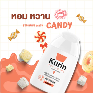 KURIN CARE FEMININE WASH CANDY (ฉลากสีส้ม) 1 ขวด