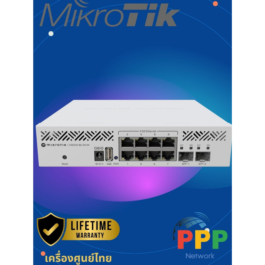 Mikrotik CRS310-8G+2S+IN