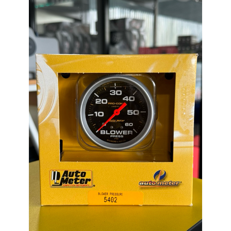 วัดบูส auto meter ของแท้ 60 ปอร์น 🔰(หน้าดำ)🔰