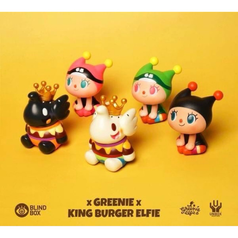 โมเดล Greenie X Burger Elfie Series