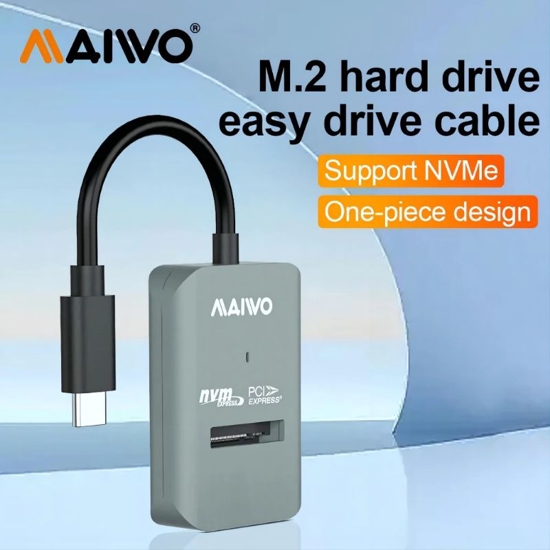 ⚡ส่งด่วนในไทย ⚡MAIWO Type-C to M.2 NVMe PCIe M-Key, อินเทอร์เฟซ USB3.2 GEN2x1 10Gbps,⚡ส่งด่วนในไทย ⚡