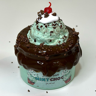 พร้อมส่ง‼️ สไลม์ DIY 🍃Mint Choco🍫(กลิ่นมิ้นท์ช็อค) | sss sli…