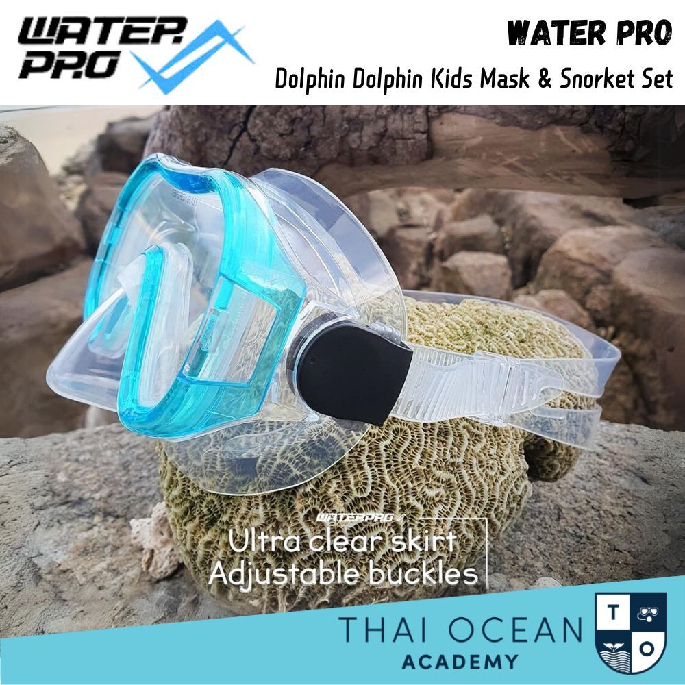Water Pro Dolphin Dolphin Kids Mask & Snorket Set รูปที่ 3
