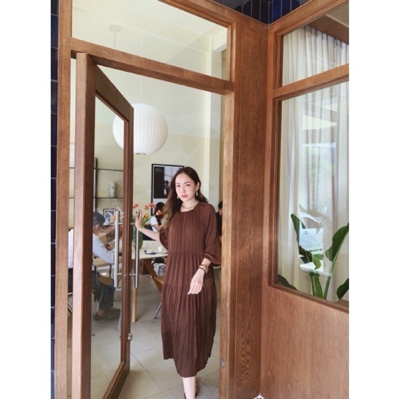 เดรส tshopppp สวยมาก ผ้าชีฟอง