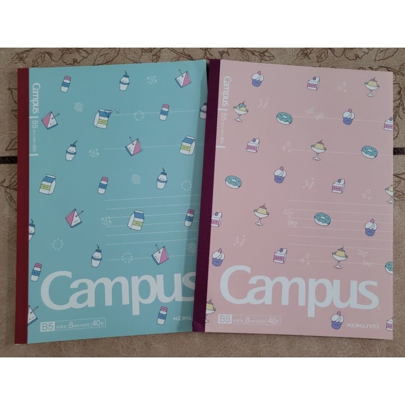 สมุดโน้ตแบบเล่ม B5  Kokuyo Pastel Cookies Book (2เล่ม)