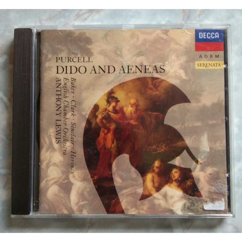 💿 CD HENRY PURCELL 1659-1695 : DIDO AND AENEAS