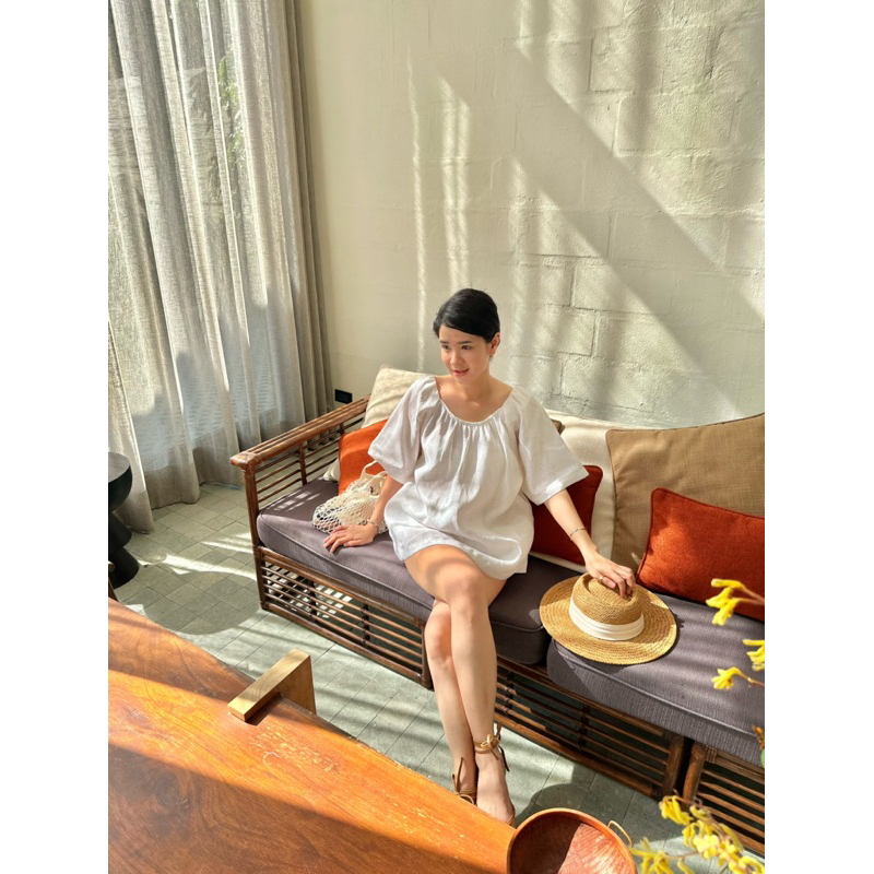 เสื้อลินิน100% รุ่น Lara Blouse Linen🌱