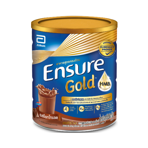 Ensure Gold เอนชัวร์ โกลด์ ช็อกโกแลต 850g อาหารเสริมสูตรครบถ้วน